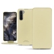 OnePlus Nord leather case - Beige PU