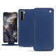 OnePlus Nord leather case - Bleu frisson