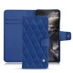 Custodia in pelle OnePlus Nord - Bleu océan - Couture ( Nappa - Pantone 293C ) 