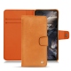 Capa em pele OnePlus Nord - Mandarine vintage ( Pantone 165C ) 
