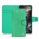 OnePlus Nord leather case - Menthe vintage ( Pantone 562C ) 