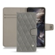 Housse cuir OnePlus Nord - Acier vintage - Couture