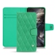 OnePlus Nord leather case - Menthe vintage - Couture