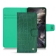 Funda de piel OnePlus Nord - Crocodile pino
