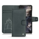 OnePlus Nord leather case - Blu marino