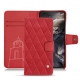 Funda de piel OnePlus Nord - Rouge troupelenc - Couture