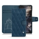 Capa em pele OnePlus Nord - Blu mediterran - Couture