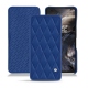 Housse cuir OnePlus Nord - Bleu océan - Couture ( Nappa - Pantone 293C ) 