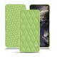 OnePlus Nord leather case - Vert olive - Couture ( Nappa - Pantone 578U ) 
