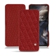 Custodia in pelle OnePlus Nord - Tomate - Couture ( Pantone 187C ) 