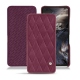 Housse cuir OnePlus Nord - Prune vintage - Couture