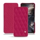 OnePlus Nord leather case - Rose fluo - Couture
