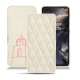Custodia in pelle OnePlus Nord - Blanc escumo - Couture
