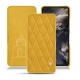 OnePlus Nord leather case - Jaune soulèu - Couture