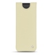 Funda de piel Samsung Galaxy Z Fold2 - Beige ( Nappa - Pantone 7502C ) 