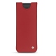 가죽 커버 Samsung Galaxy Z Fold2 - Rouge ( Nappa - Pantone 199C ) 