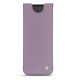 Samsung Galaxy Z Fold2 leather pouch - Lilas ( Nappa - Pantone 2645U ) 