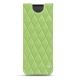 가죽 커버 Samsung Galaxy Z Fold2 - Vert olive - Couture ( Nappa - Pantone 578U ) 