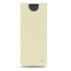 Lederschutzhülle Samsung Galaxy Z Fold2 - Ivoire ( Sleek P C12 - White ) 
