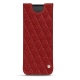 Pochette cuir Samsung Galaxy Z Fold2 - Tomate - Couture ( Pantone 187C ) 