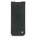 Pochette cuir Samsung Galaxy Z Fold2 - Dark vintage ( Roughtcut - Black#5256 ) 