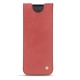 가죽 커버 Samsung Galaxy Z Fold2 - Cerise vintage ( Pantone 185C ) 