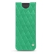 Pochette cuir Samsung Galaxy Z Fold2 - Menthe vintage - Couture