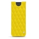 Lederschutzhülle Samsung Galaxy Z Fold2 - Jaune fluo - Couture