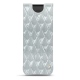 Capa em pele Samsung Galaxy Z Fold2 - Platinium - Couture