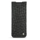 Pochette cuir Samsung Galaxy Z Fold2 - Autruche nero