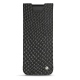 Samsung Galaxy Z Fold2 leather pouch - Serpent nero