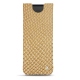 Pochette cuir Samsung Galaxy Z Fold2 - Serpent sabbia