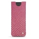 Capa em pele Samsung Galaxy Z Fold2 - Serpent ciclamino