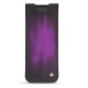 Samsung Galaxy Z Fold2 leather pouch - Violet Patine