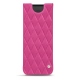 Samsung Galaxy Z Fold2 leather pouch - Rose BB - Couture
