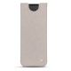 Samsung Galaxy Z Fold2 leather pouch - Taupe innocent