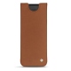 Capa em pele Samsung Galaxy Fold - Marron Veggie