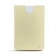 Microsoft Surface Duo leather pouch - Ivoire ( Sleek P C12 - White ) 