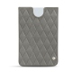 Capa em pele Microsoft Surface Duo - Acier vintage - Couture