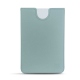 Pochette cuir Microsoft Surface Duo - Bleu ciel PU
