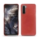 Coque cuir OnePlus Nord - Cerise vintage ( Pantone 185C ) 