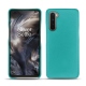 Lederschutzhülle OnePlus Nord - Bleu fluo