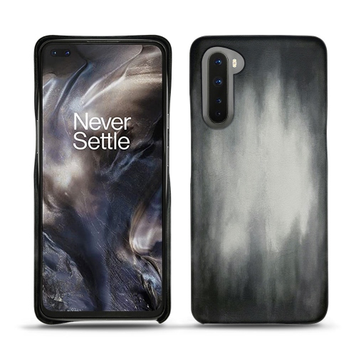 Les coques en cuir pour OnePlus NordGris Patine