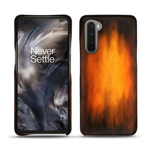 Conchas de cuero para OnePlus NordFauve Patine
