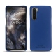 OnePlus Nord leather cover - Bleu Océan PU