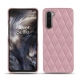 Capa em pele OnePlus Nord - Rose - Couture ( Nappa - Pantone 2365C ) 