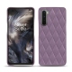 Lederschutzhülle OnePlus Nord - Lilas - Couture ( Nappa - Pantone 2645U ) 