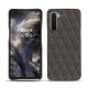 Capa em pele OnePlus Nord - Anthracite - Couture ( Pantone 424C ) 