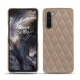 硬质真皮保护套 OnePlus Nord - Taupe vintage - Couture