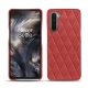 Lederschutzhülle OnePlus Nord - Cerise vintage - Couture